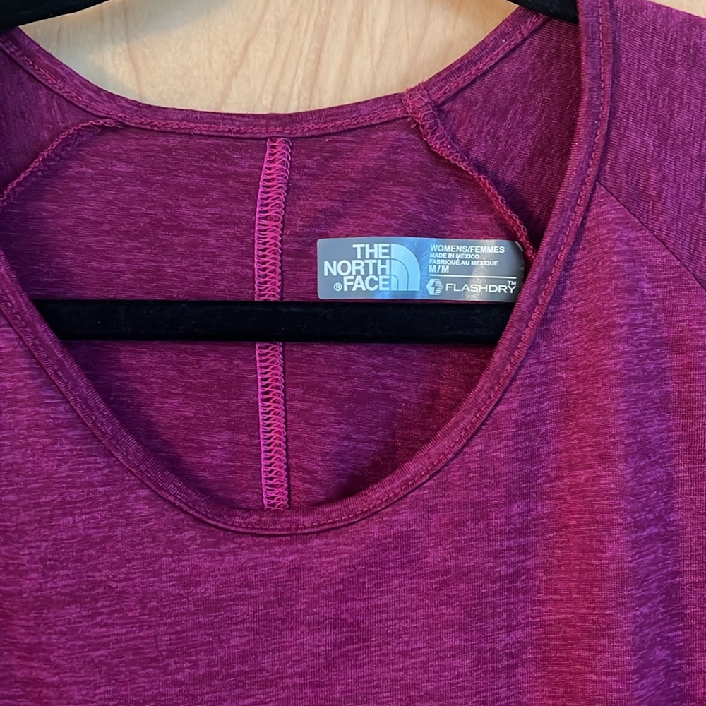 The North Face Women's Long Sleeve Tee - Purple